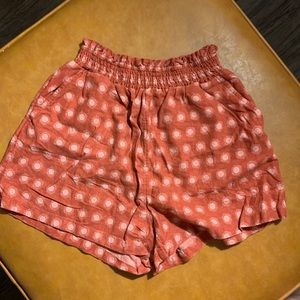 High Rise Pull On Short